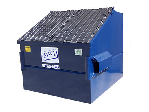 Millennium Waste 8 yard dumpster rental.